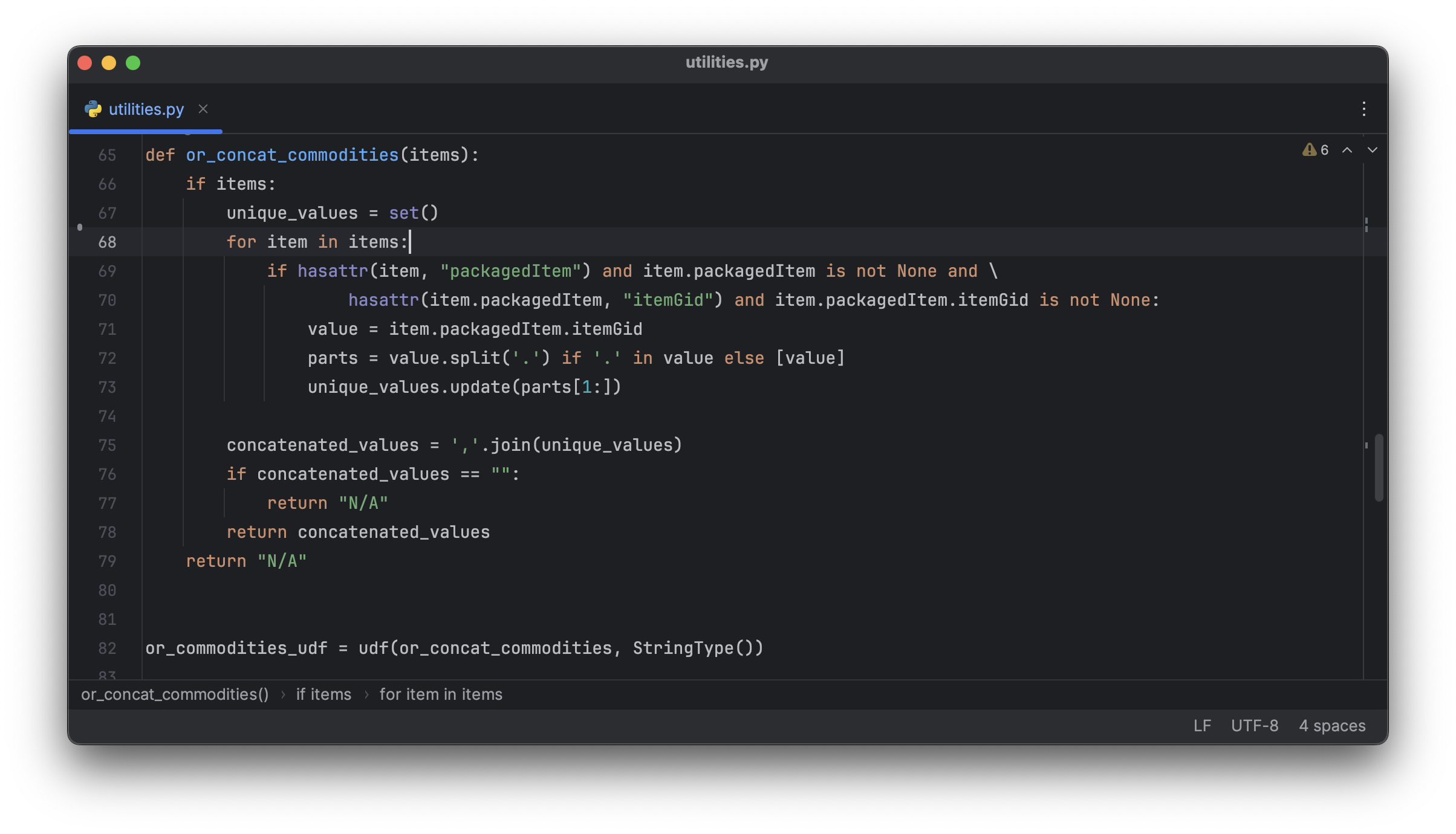 The application is supposed to have different time lines passed to the data pipleline based on the option selected by the user. Have used strategy pattern to dynamically change the behavior. The Strategy pattern in Python facilitates flexible decision-making processes by enabling the dynamic swapping of algorithms or strategies at runtime. It enhances code maintainability by segregating the algorithm implementation from its context, making it easier to extend or modify strategies without altering the core logic. This pattern also promotes adherence to the open/closed principle, allowing for the addition of new strategies without impacting existing code, thereby improving code scalability and reducing the risk of bugs during extension.